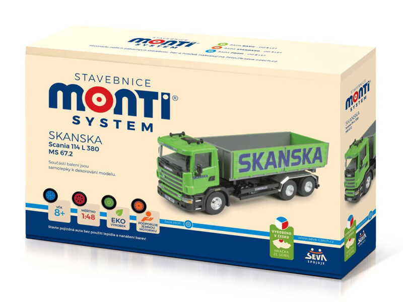 MS 67-2 Scania 114 L 1:48 Skanska